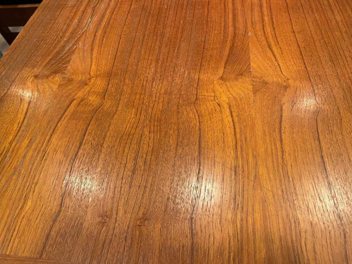 Mid Century Teak Extension Game Table (0QG006)