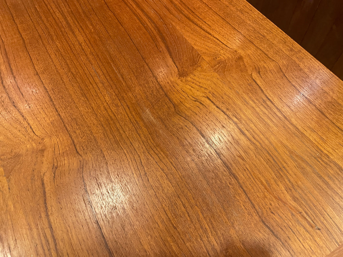 Mid Century Teak Extension Game Table (0QG006)