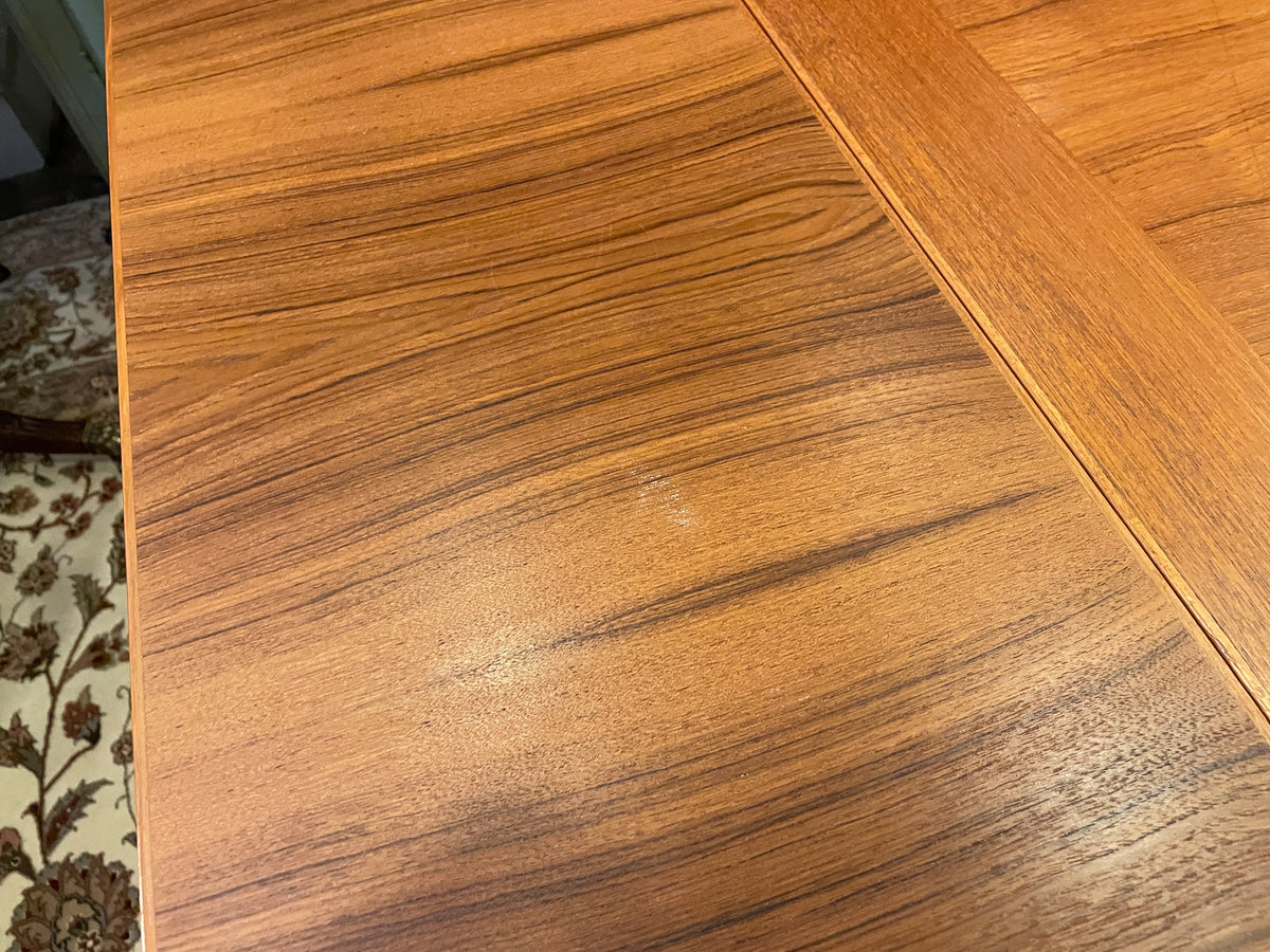 Mid Century Teak Extension Game Table (0QG006)