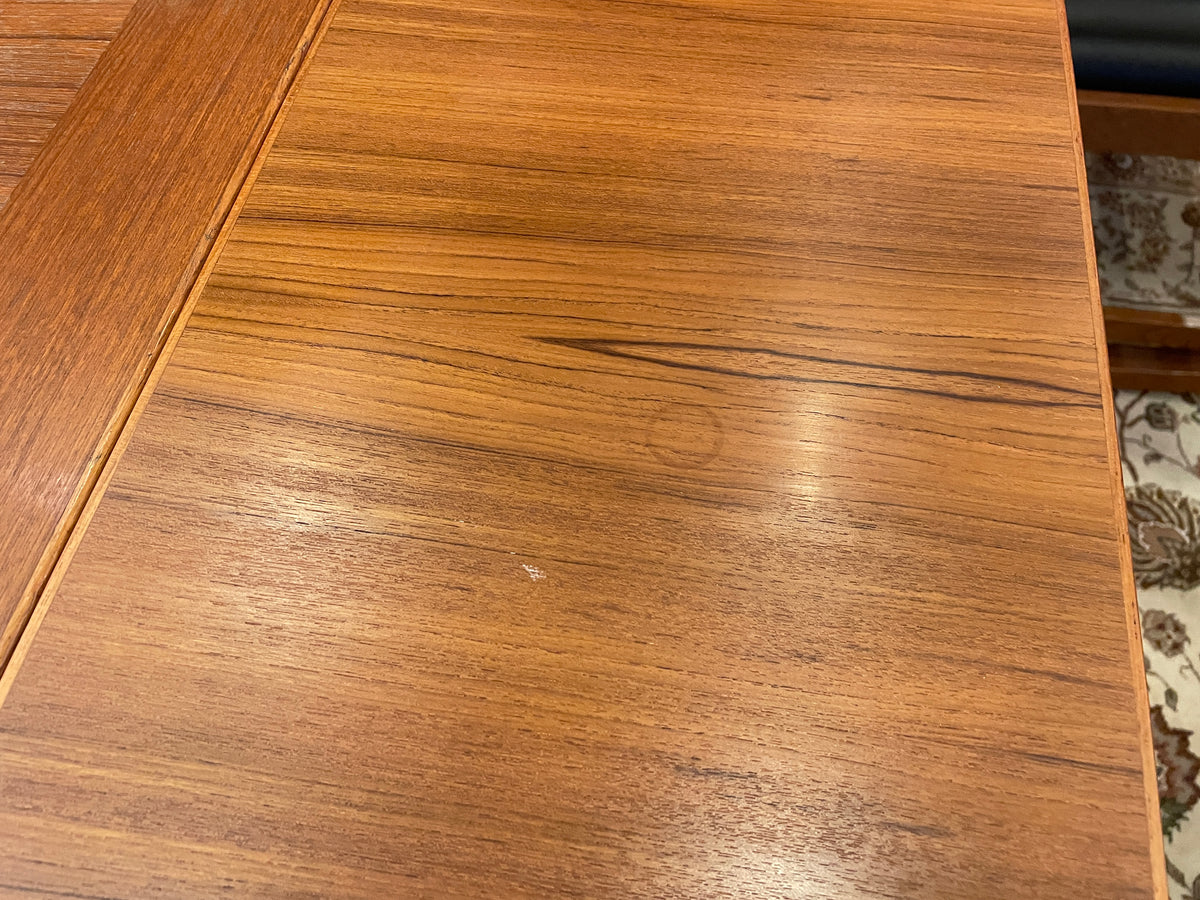 Mid Century Teak Extension Game Table (0QG006)