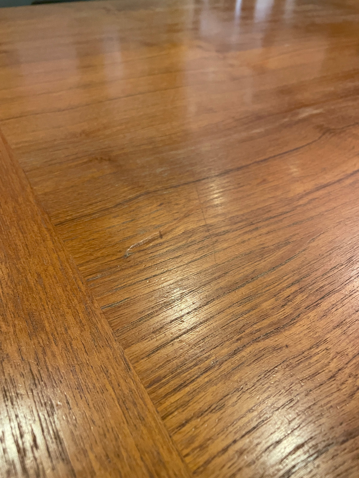 Mid Century Teak Extension Game Table (0QG006)