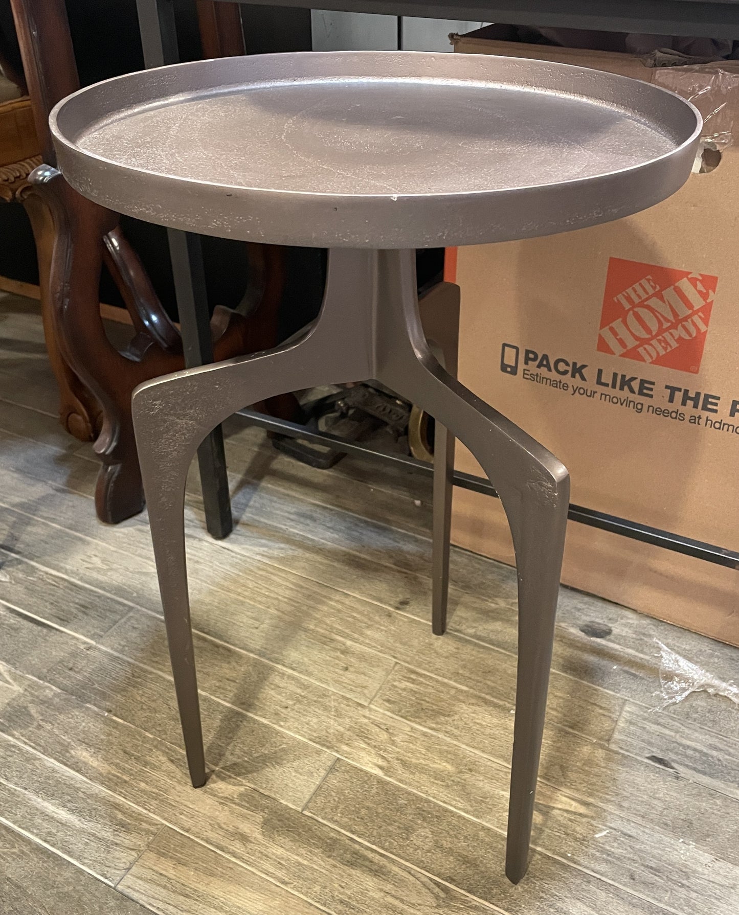 Uttermost Kenna Table, tripod base (Two available) (0IV012)