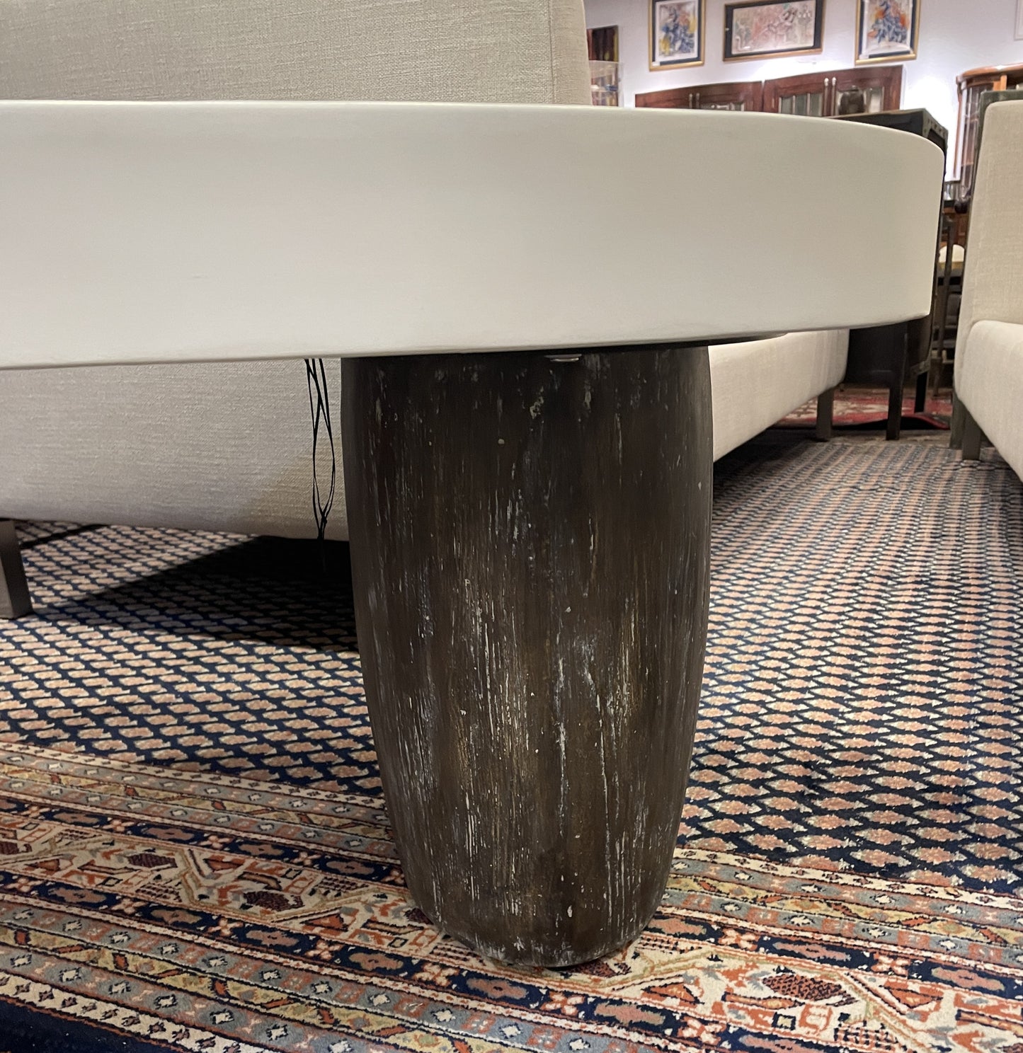 Bernhardt "Arlo" Faux Stone Coffee Table (0IV00Y)