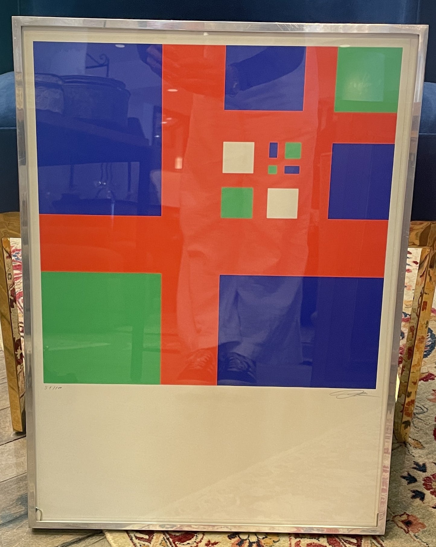 Richard Lohse Serigraph  51/100 AS-IS (0000W5)