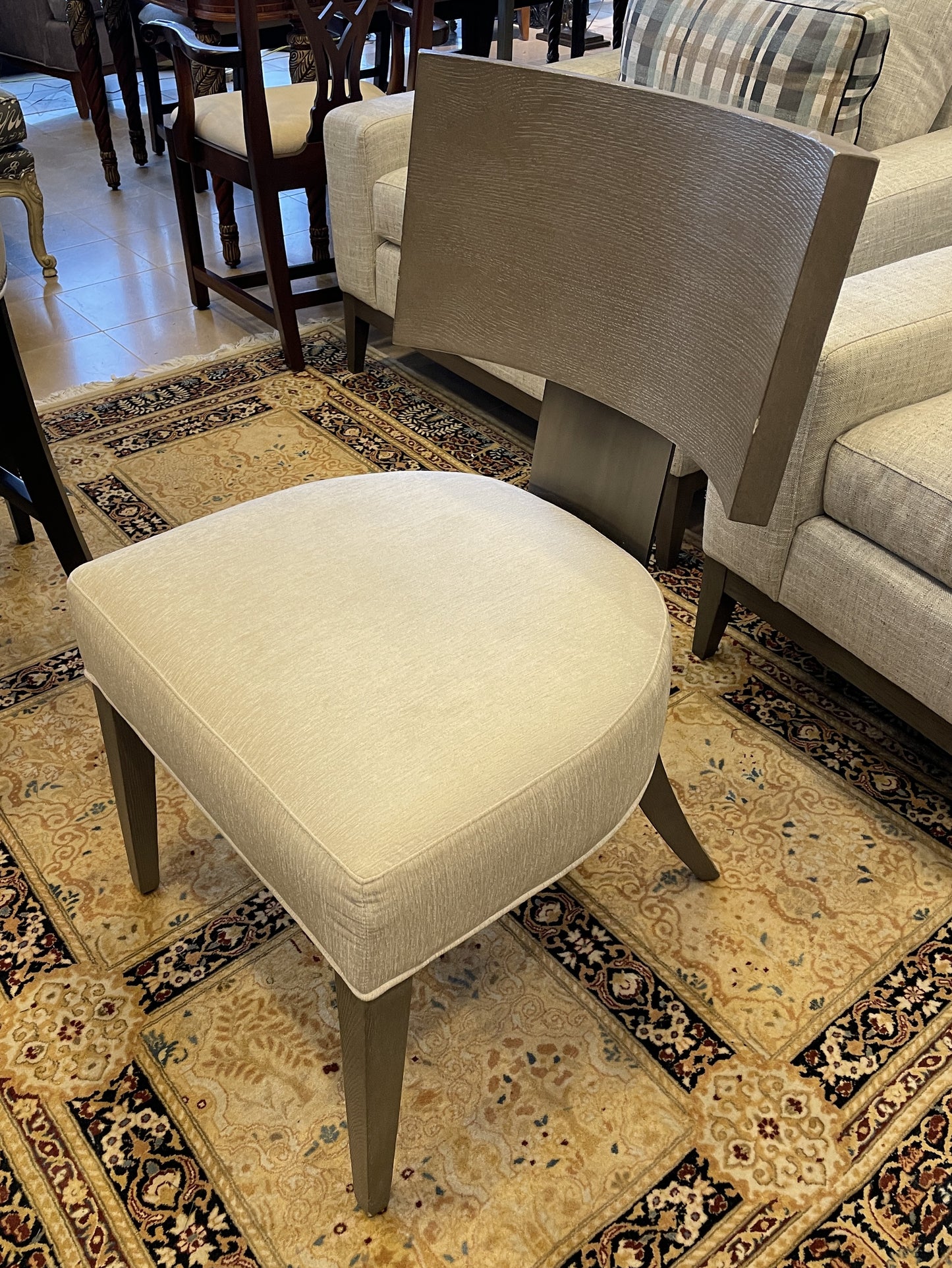 Bernhardt Mosaic Klismos Style Dining Chair, AS IS (0IV007)