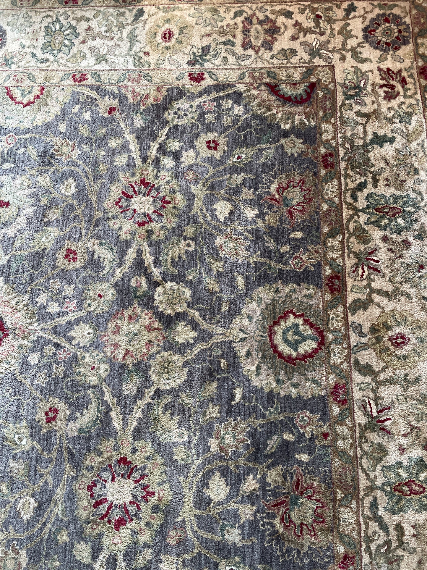 Hand Knotted Wool Rug (7'8x9'7) (0MS001)
