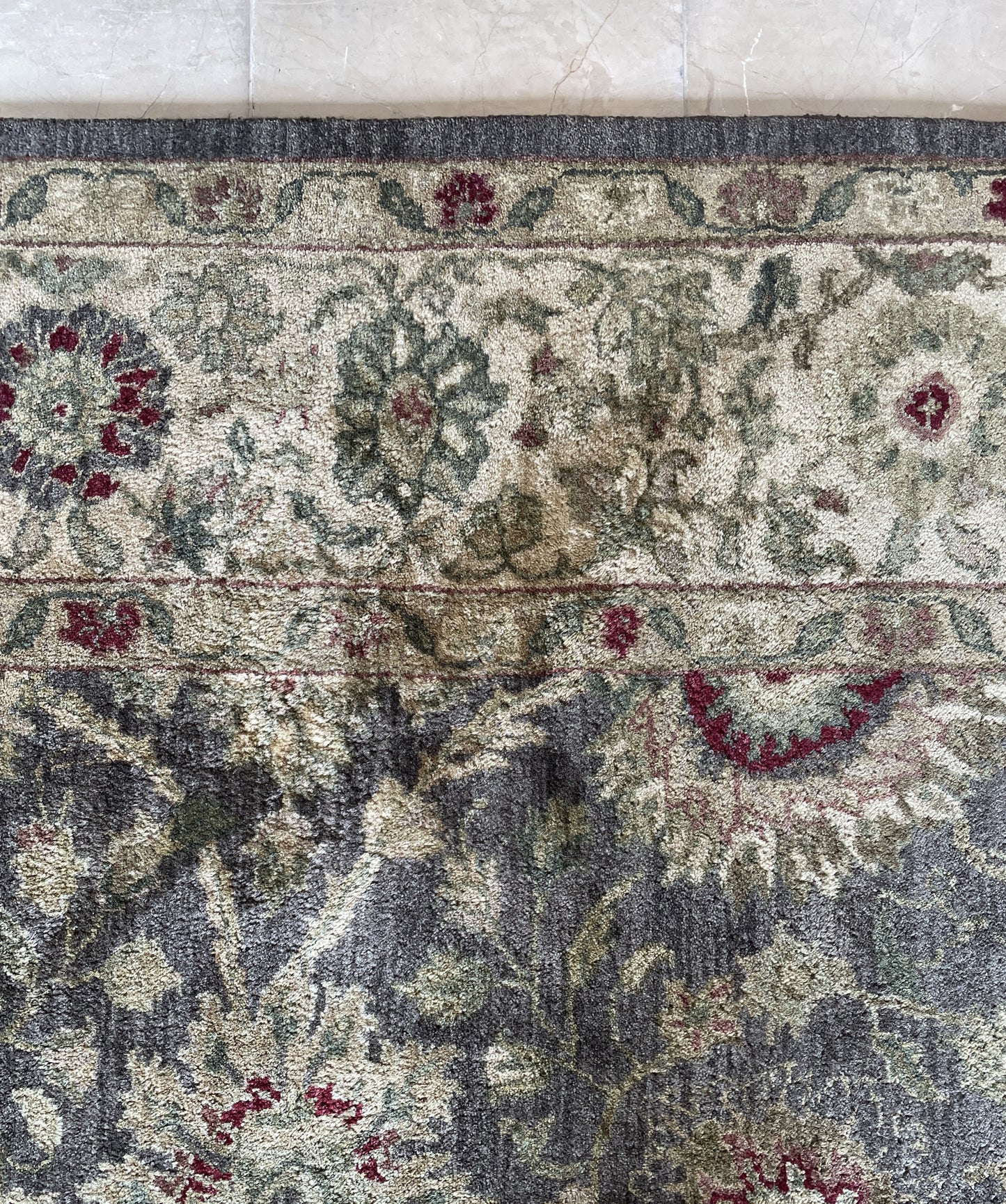 Hand Knotted Wool Rug (7'8x9'7) (0MS001)
