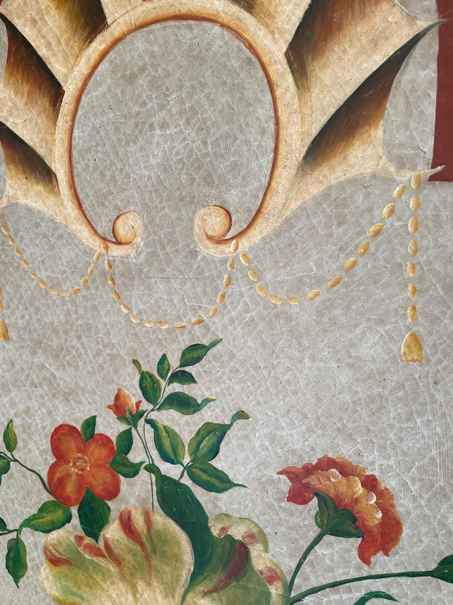 Italianate Floral Room Divider (0MG004)