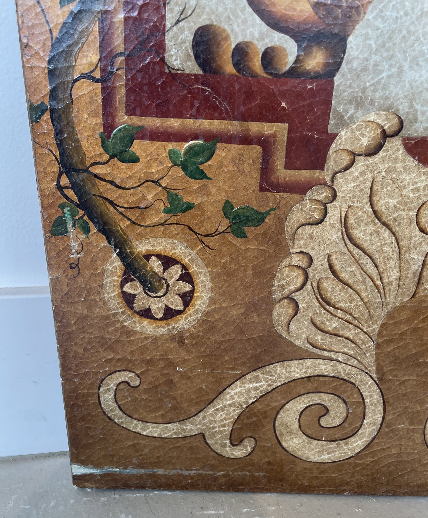 Italianate Floral Room Divider (0MG004)