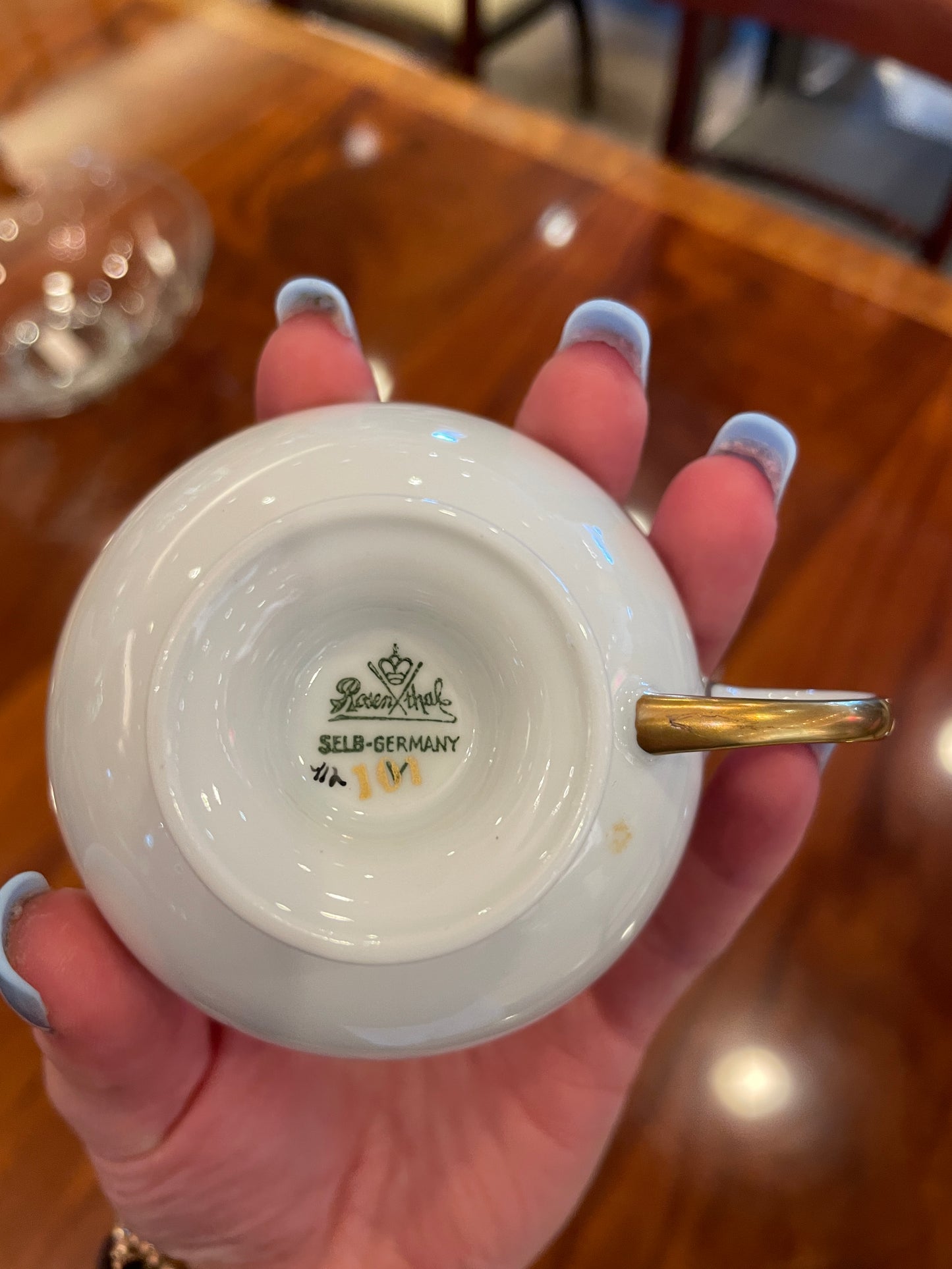 Rosenthal Gray Grail Demitasse, set of 10