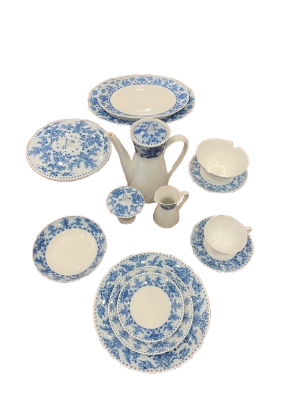 Rosenthal Blue Idyll China, set for 12 (0DW01F)