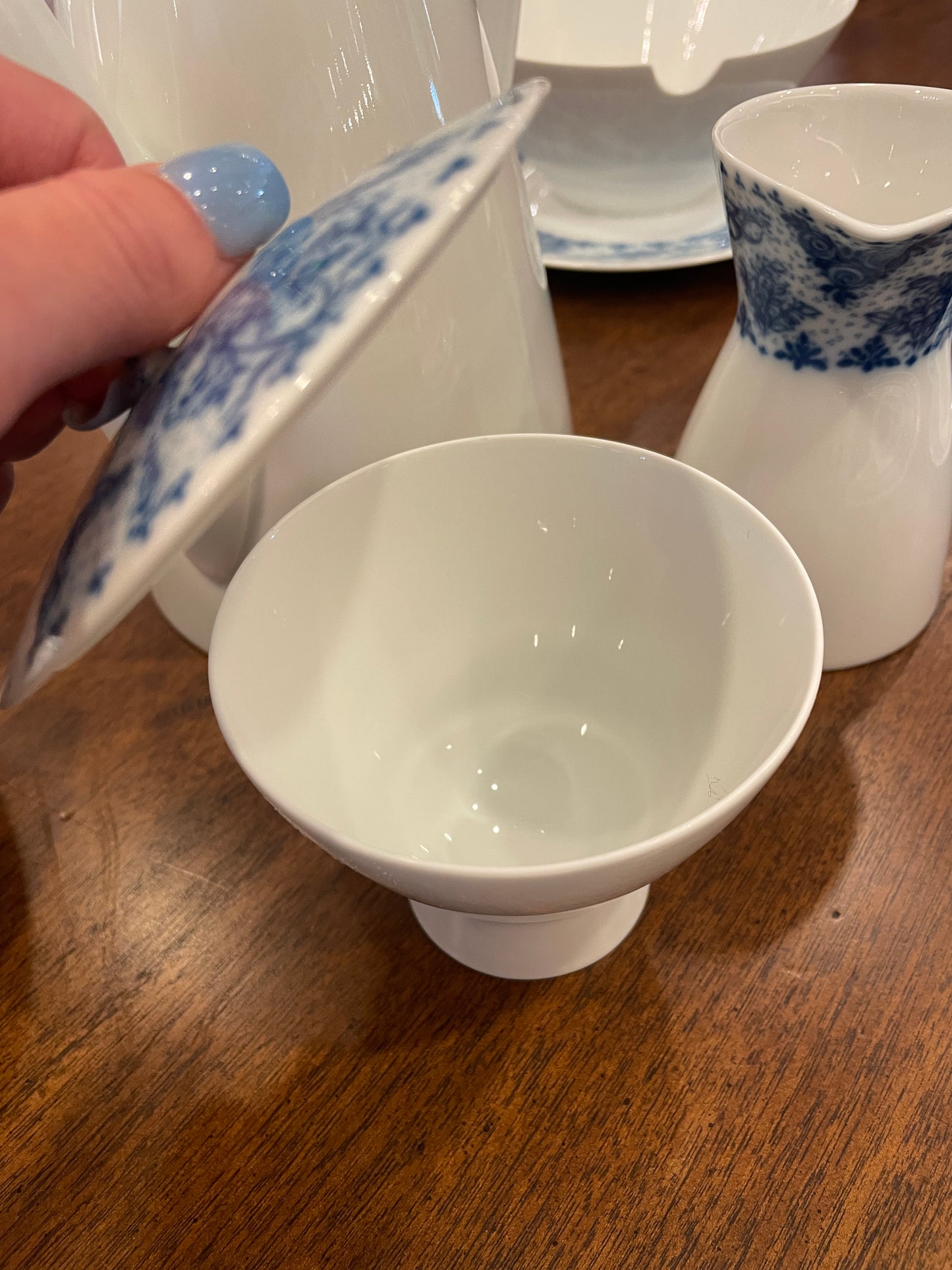 Rosenthal Blue Idyll China, set for 12 (0DW01F)