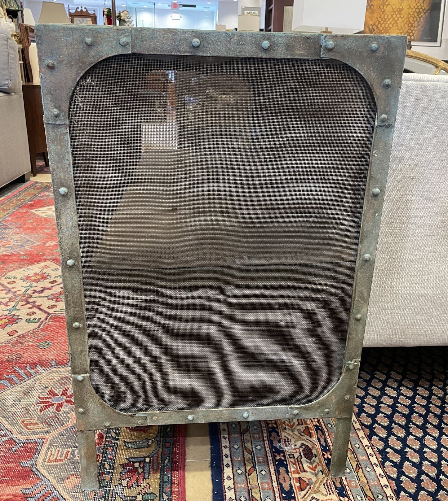 Arteriors Finn Cabinet with Mesh Sides (Two available) (0IV009)