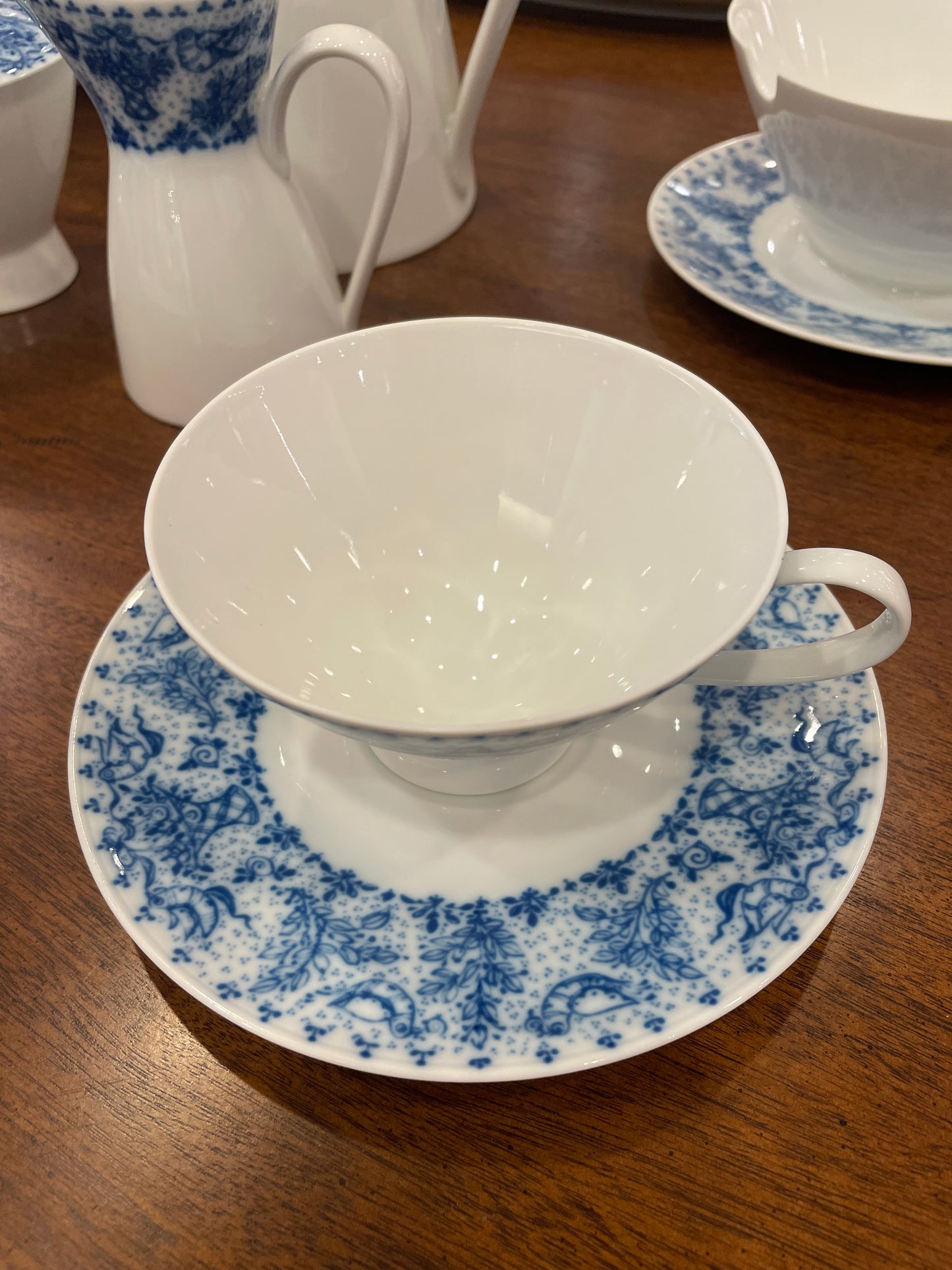 Rosenthal Blue Idyll China, set for 12 (0DW01F)