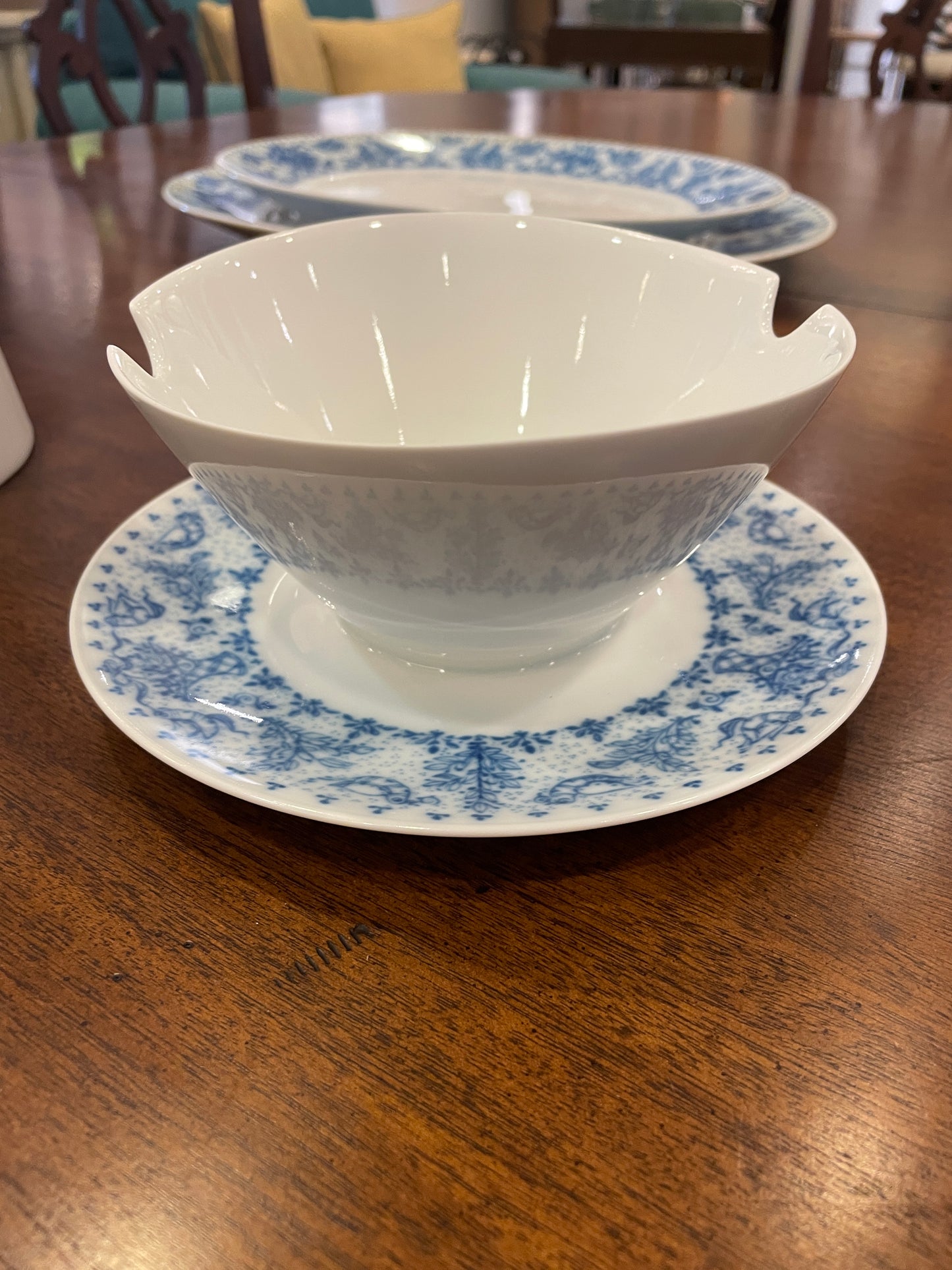 Rosenthal Blue Idyll China, set for 12 (0DW01F)