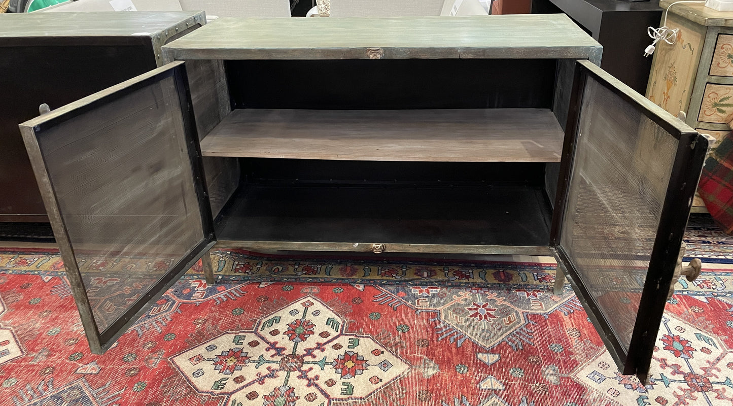 Arteriors Finn Cabinet with Mesh Sides (Two available) (0IV009)