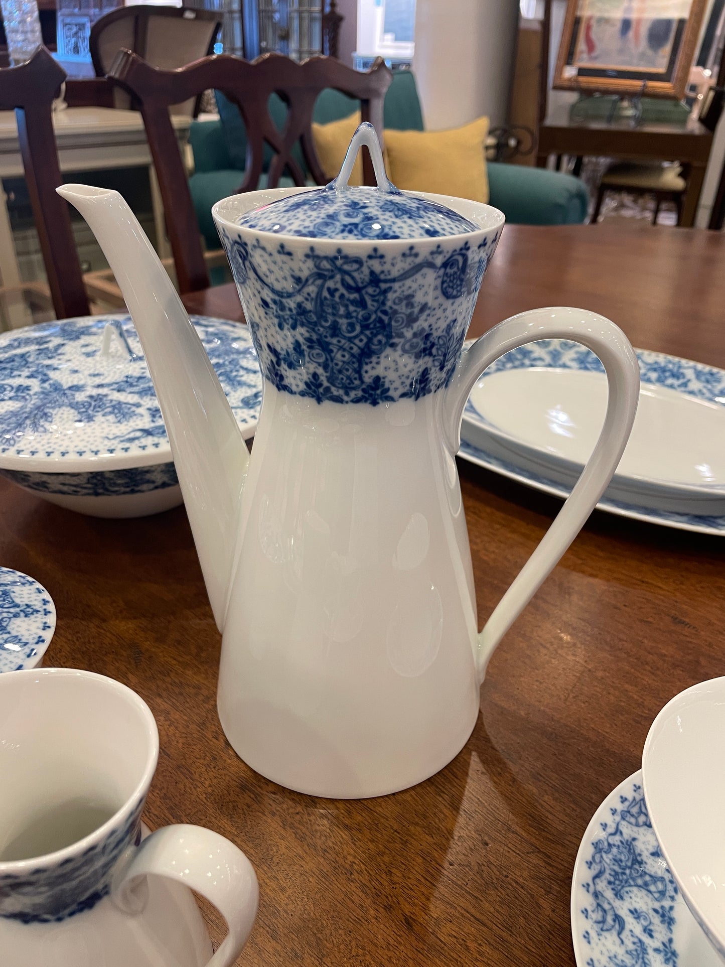 Rosenthal Blue Idyll China, set for 12 (0DW01F)