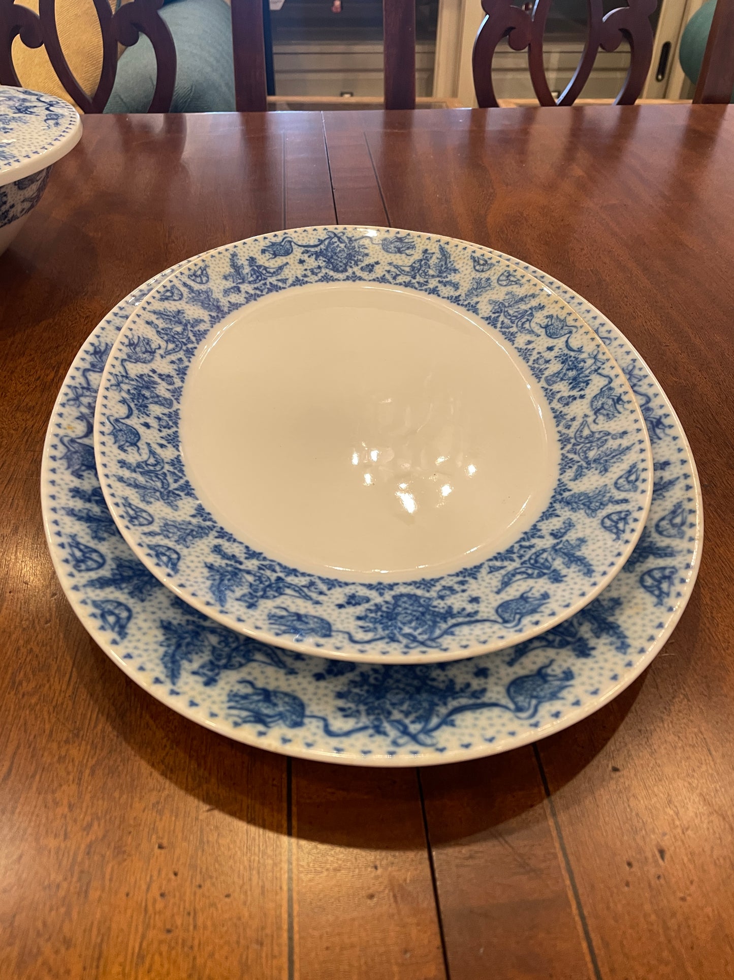 Rosenthal Blue Idyll China, set for 12 (0DW01F)