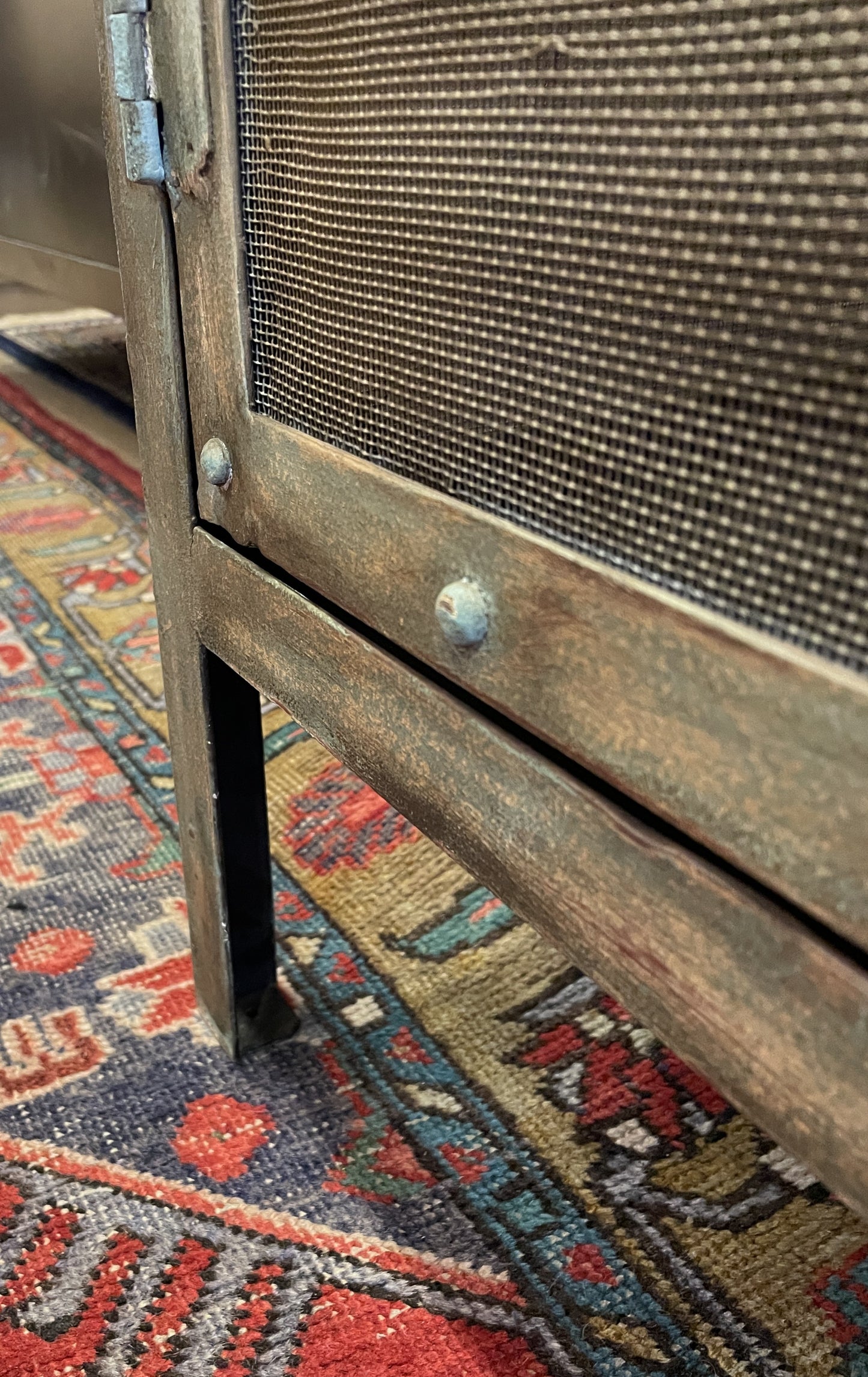 Arteriors Finn Cabinet with Mesh Sides (Two available) (0IV009)