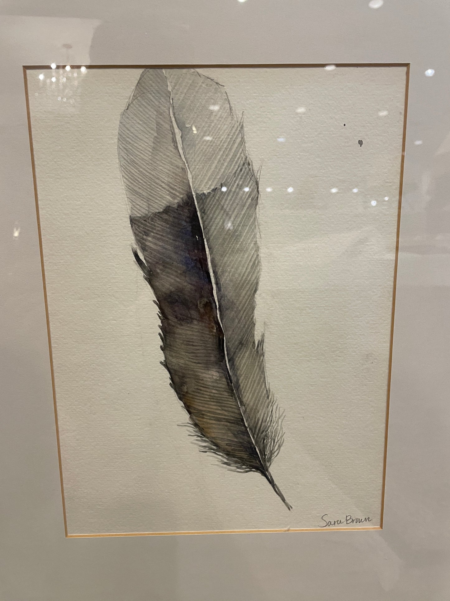 LeftBank Studios Feather Art by Sarah Brown (0IV00M)