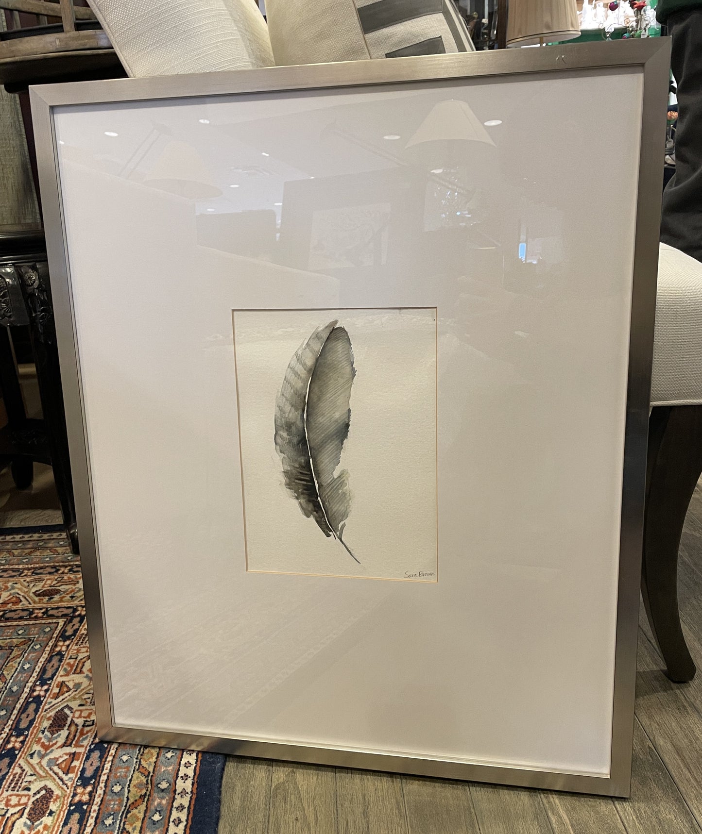 LeftBank Studios Feather Art by Sarah Brown (0IV00M)