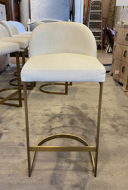 Restoration Hardware "Rowe" Counter Stool AS IS (8 Available) (0AG006)