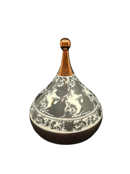 Rosenthal Bjorn Wiinblad Hilton Copper Lustre Medium Teardrop (0DW01V)