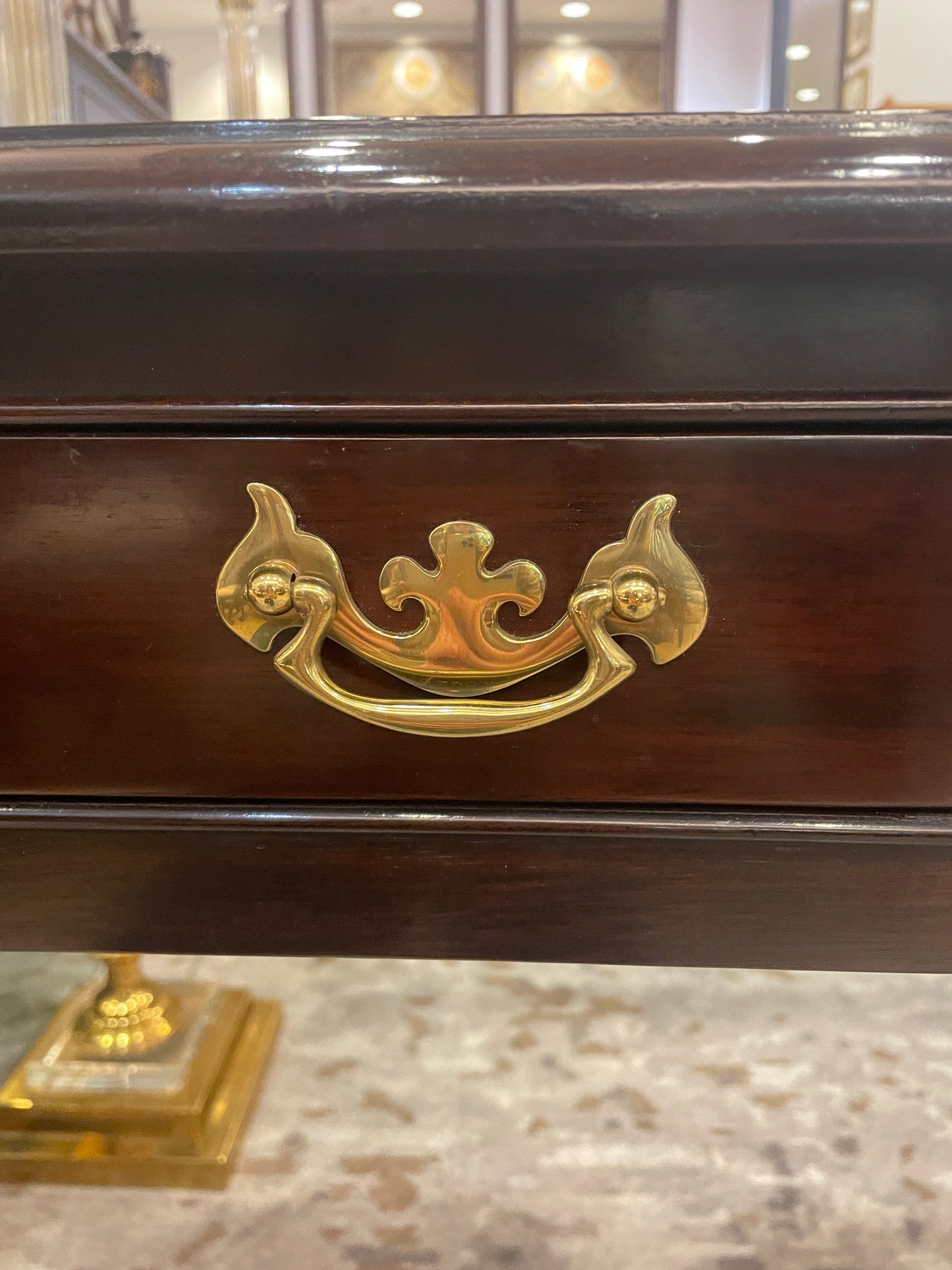 Stickley Sheraton Two Drawer Console, AS IS (0IW002)