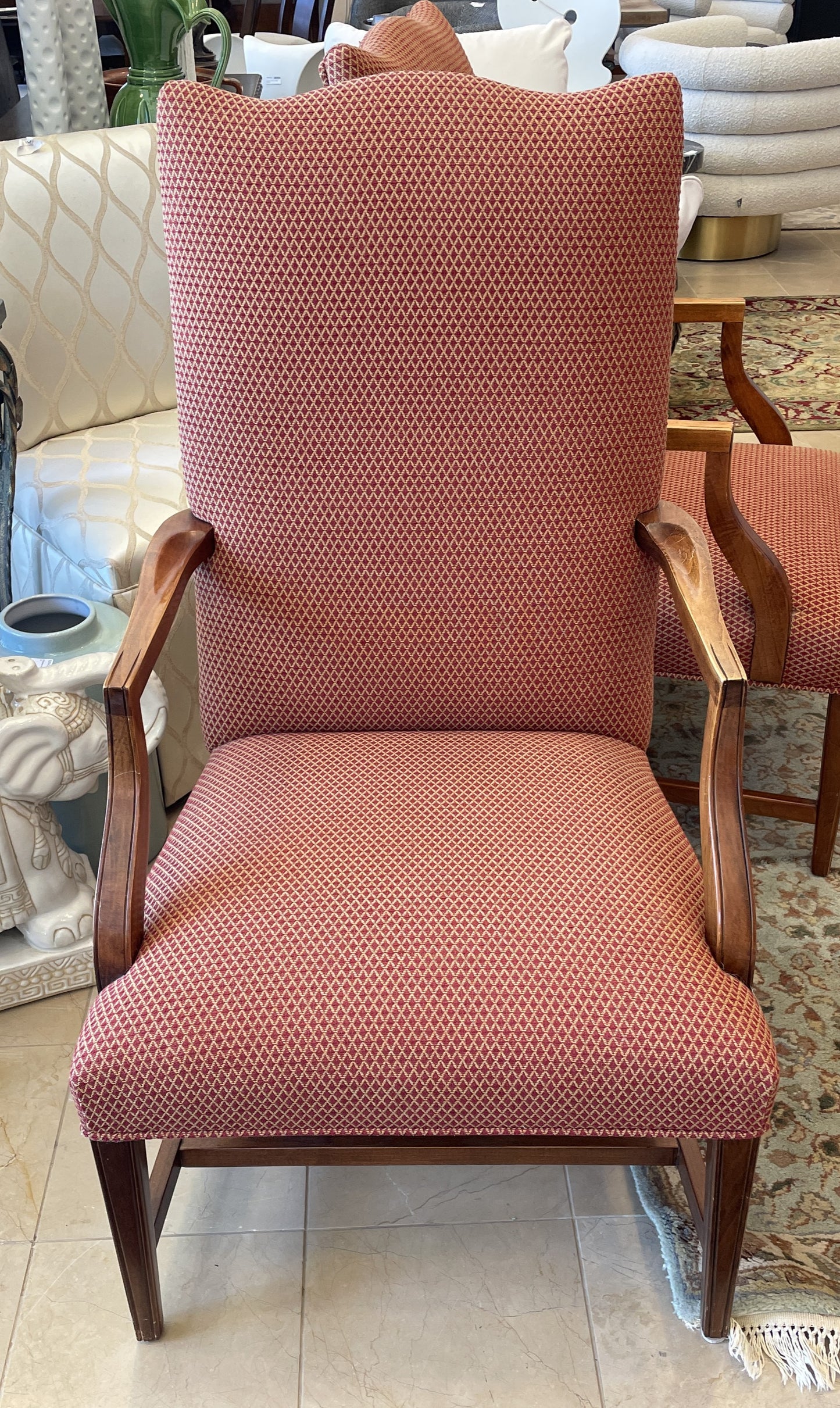 Martha Washington Chair, AS IS (Two available 0MU001 and 0MU002)