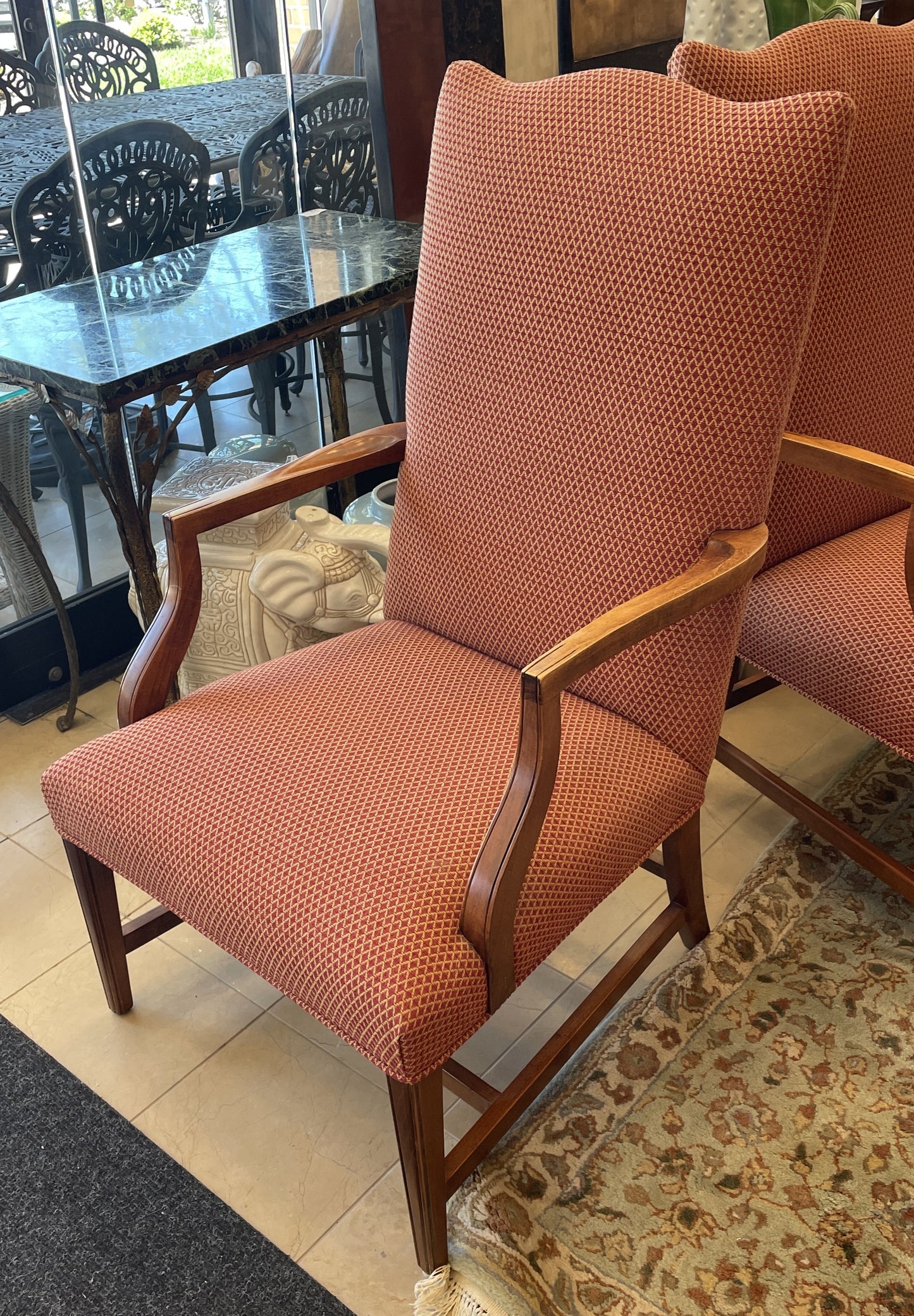 Martha Washington Chair, AS IS (Two available 0MU001 and 0MU002)