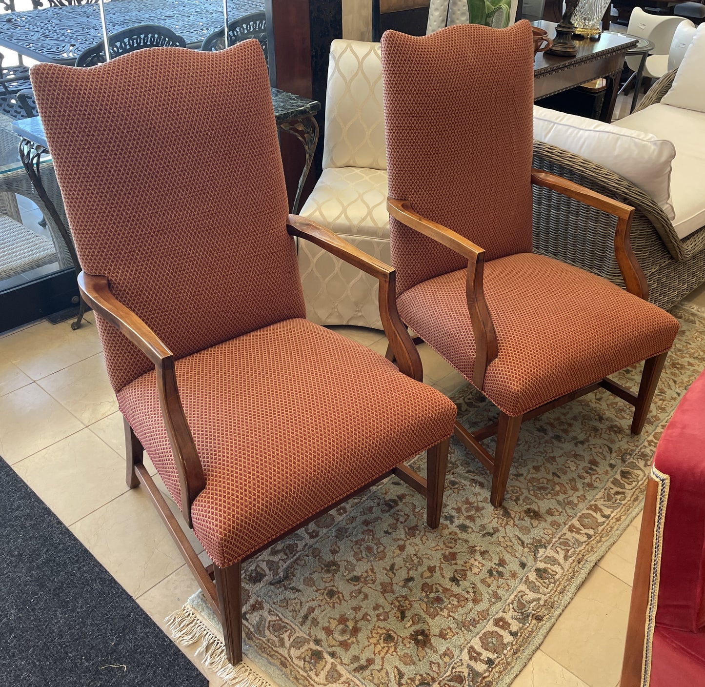 Martha Washington Chair, AS IS (Two available 0MU001 and 0MU002)