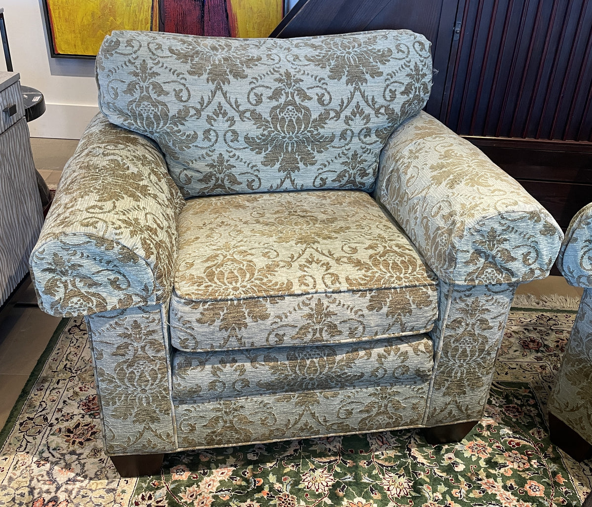 Stickley Upholstered Chair (Two available 0QK004)