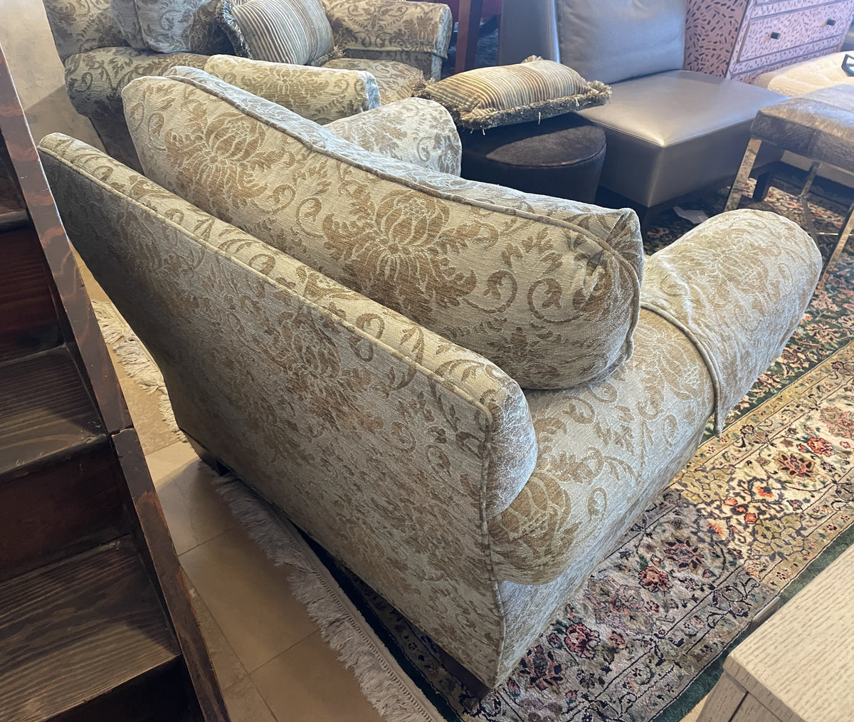 Stickley Upholstered Chair (Two available 0QK004)