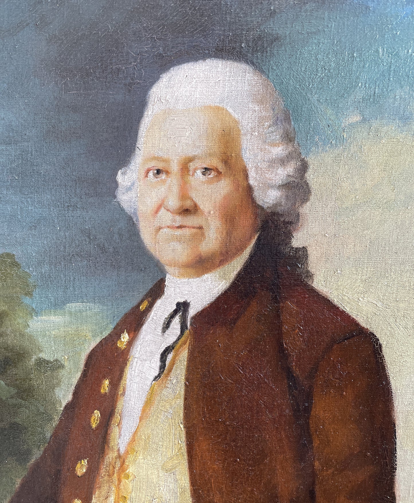 Reproduction oil of Sir Benjamin Truman, after Thomas Gainsborough (0BL00A)