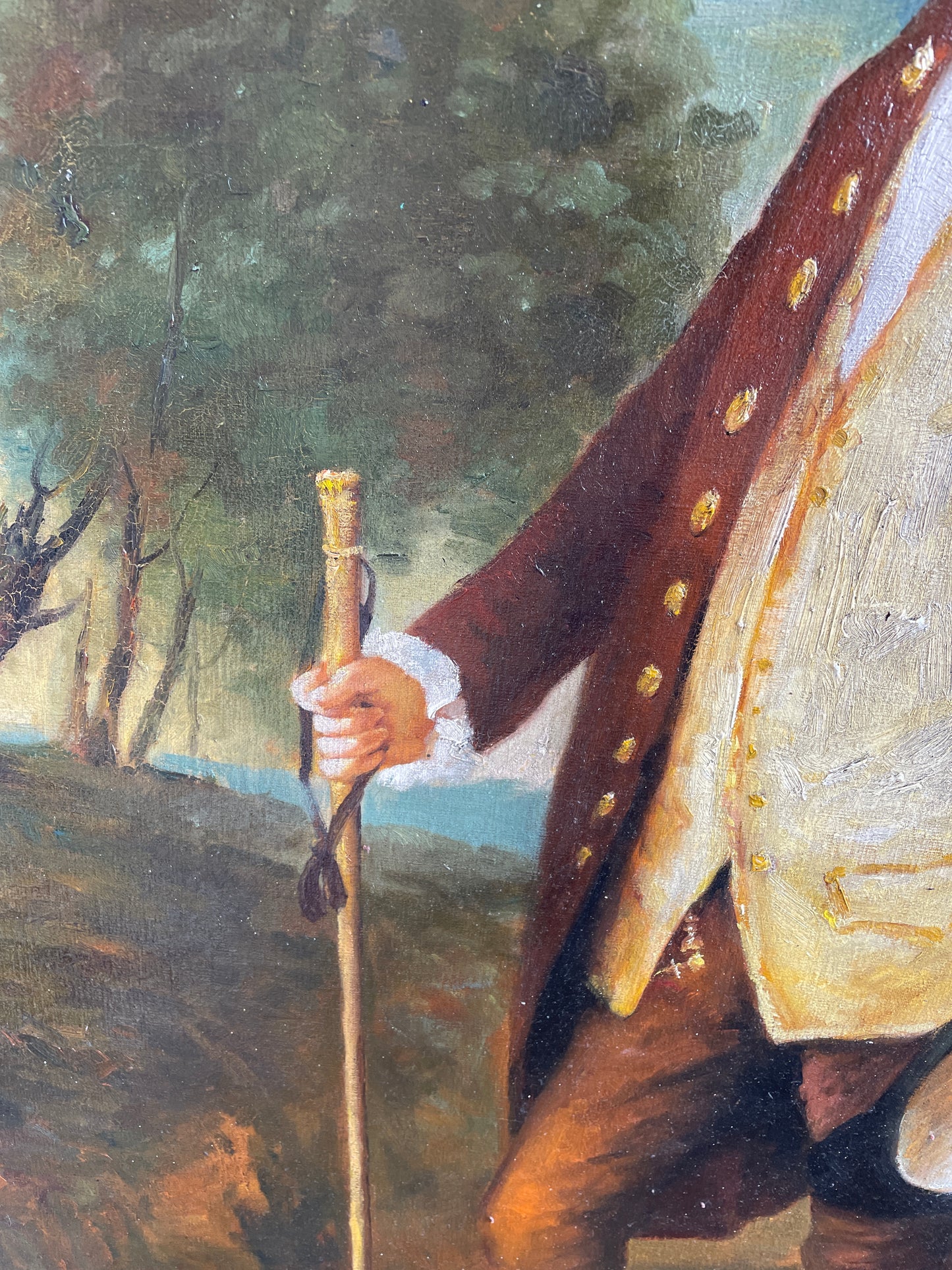 Reproduction oil of Sir Benjamin Truman, after Thomas Gainsborough (0BL00A)