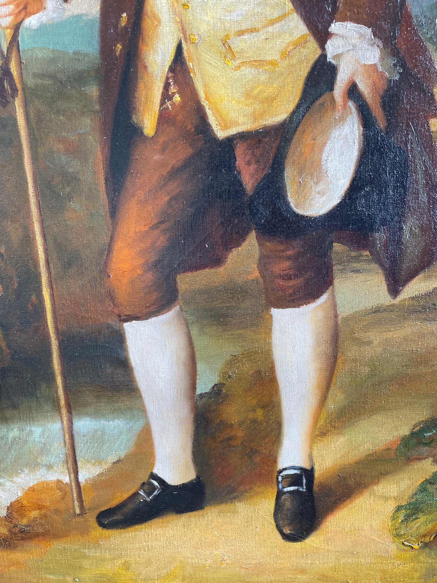 Reproduction oil of Sir Benjamin Truman, after Thomas Gainsborough (0BL00A)