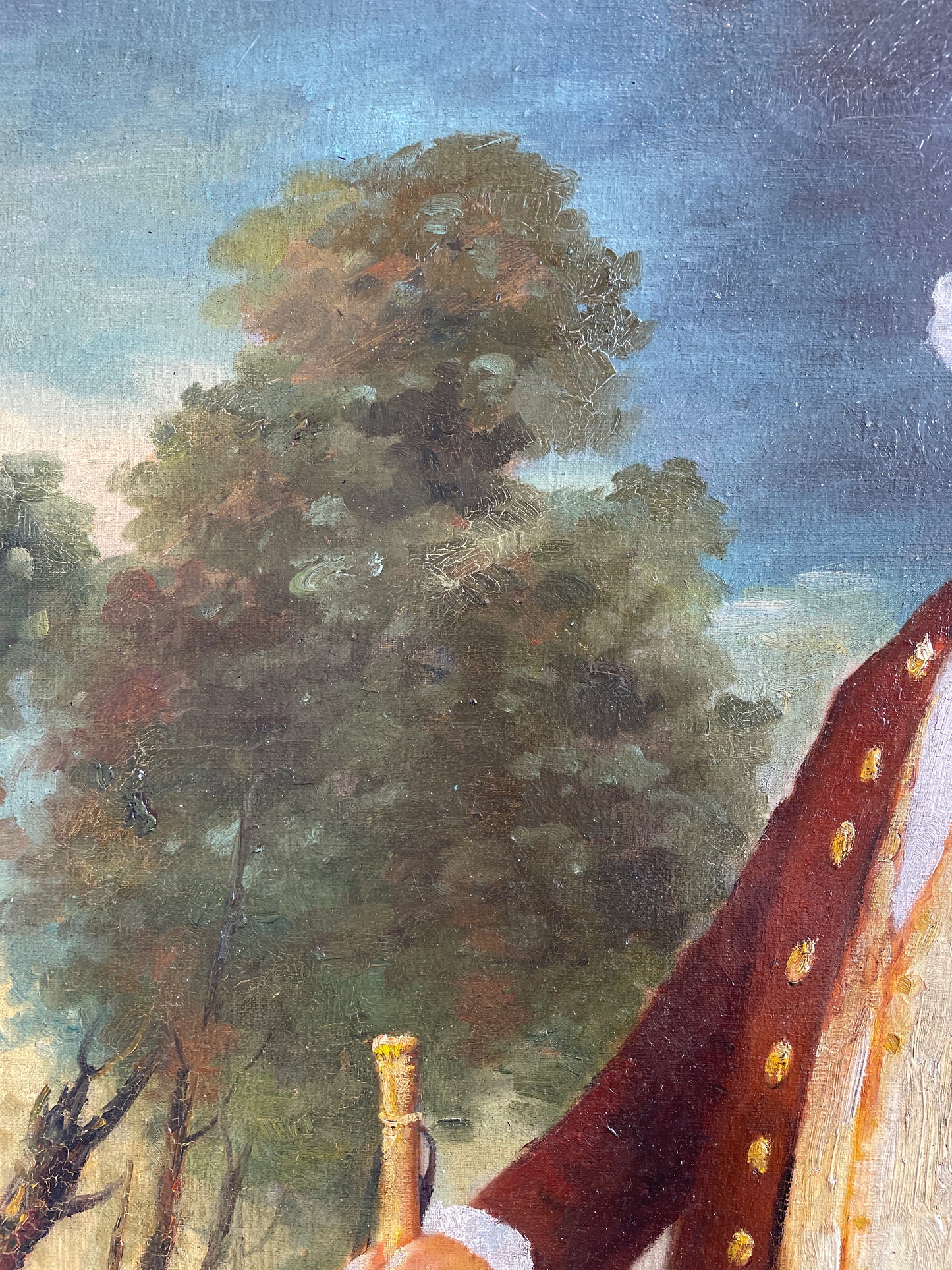 Reproduction oil of Sir Benjamin Truman, after Thomas Gainsborough (0BL00A)