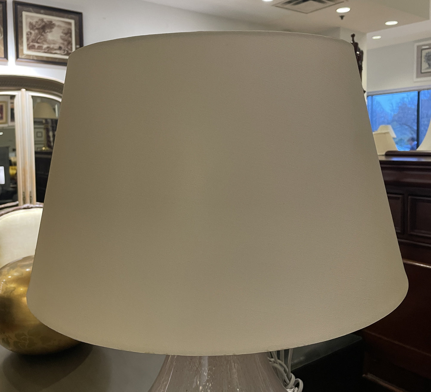 Pink Bubble Glass Table Lamp (0IV016)