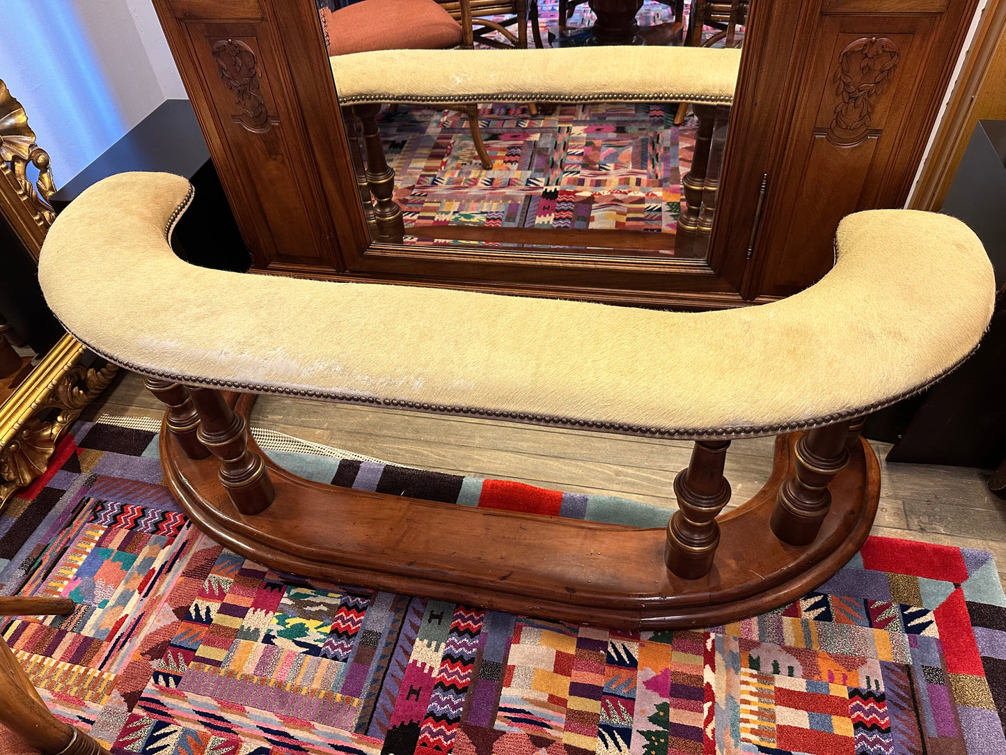 Semi Antique Club Fender With Hide Seat (6XSZUR)