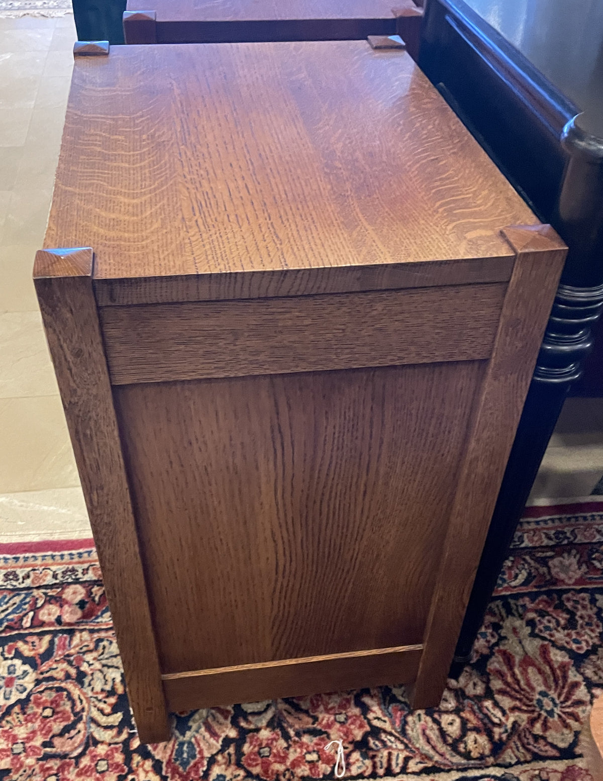 Stickley Three Drawer Nightstand, AS IS (0QK007)