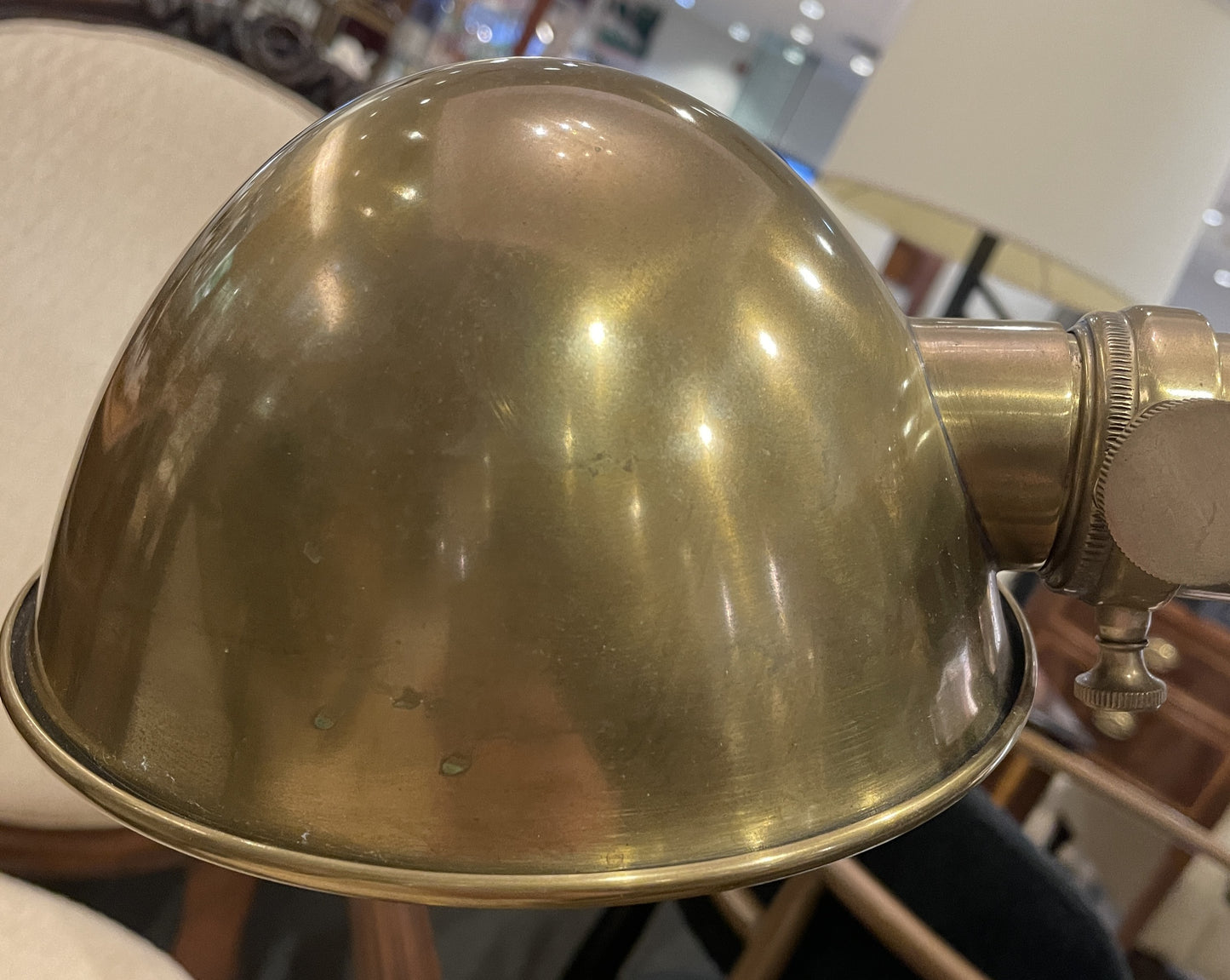 Apothecary Lamp in Brass, AS IS (0IV017)