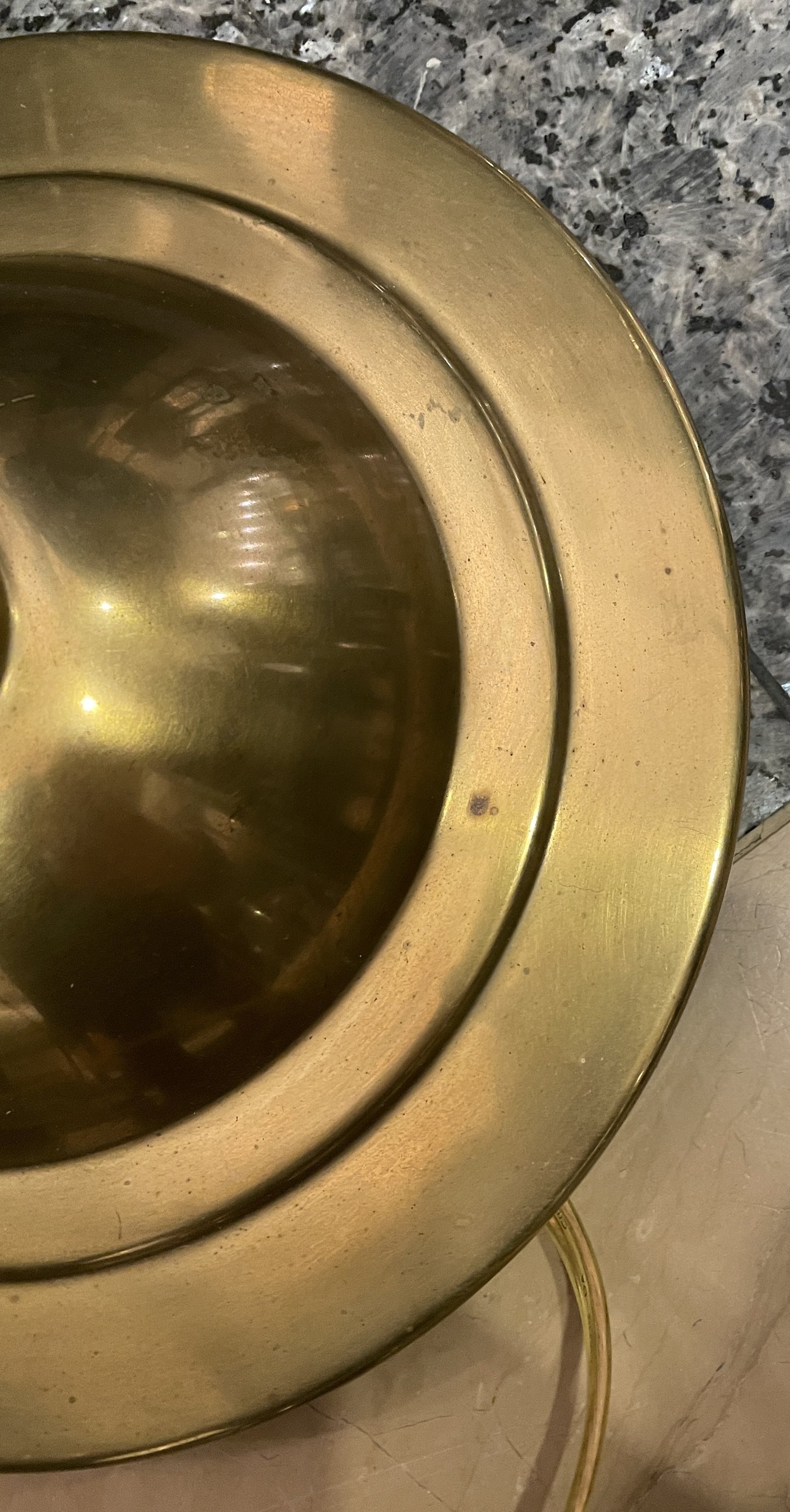 Apothecary Lamp in Brass, AS IS (0IV017)