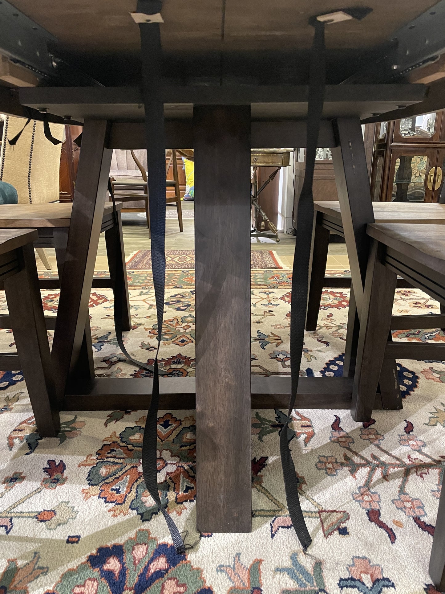Harper Dining Table and 4 chairs, BRAND NEW (0KK00E)