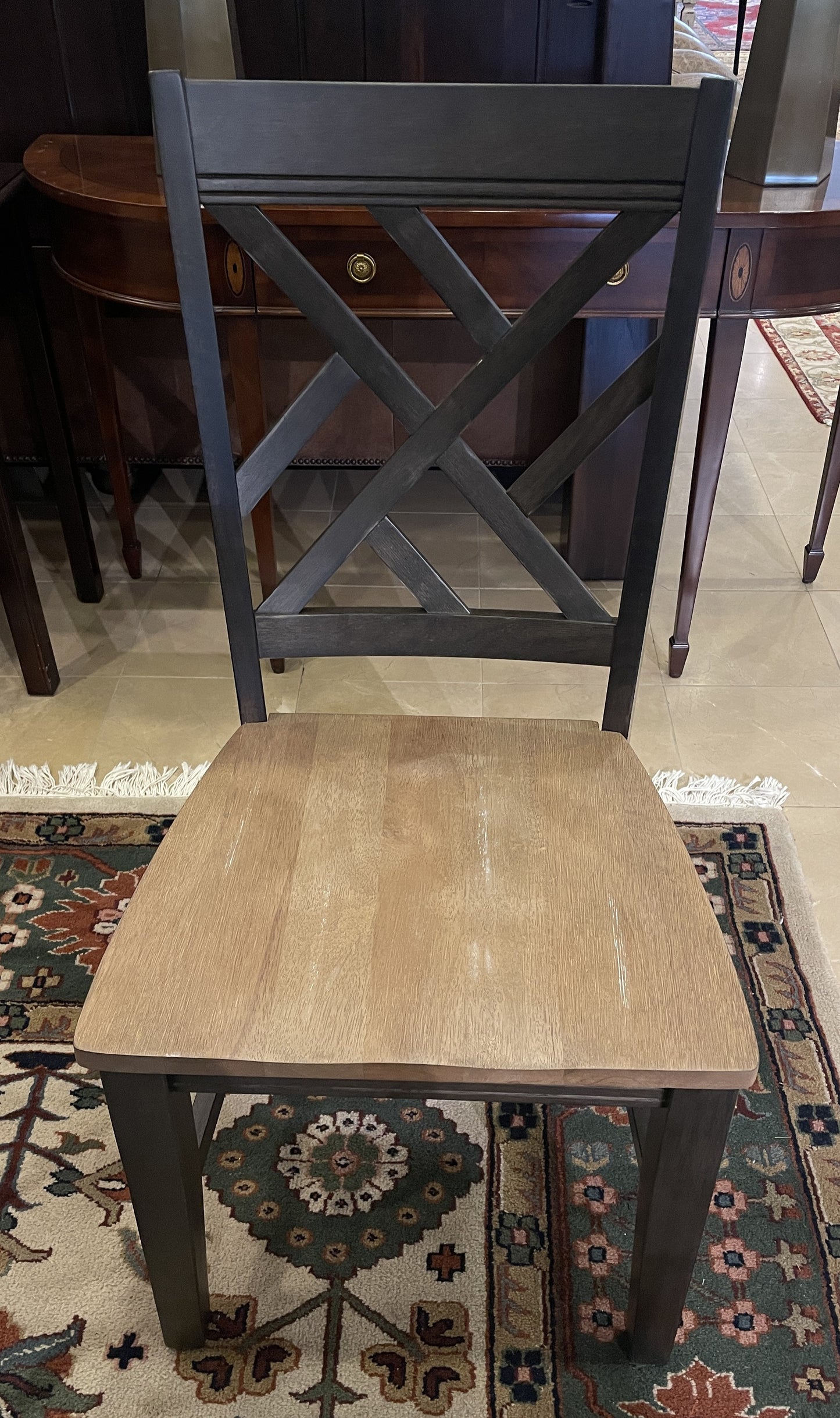 Harper Dining Table and 4 chairs, BRAND NEW (0KK00E)