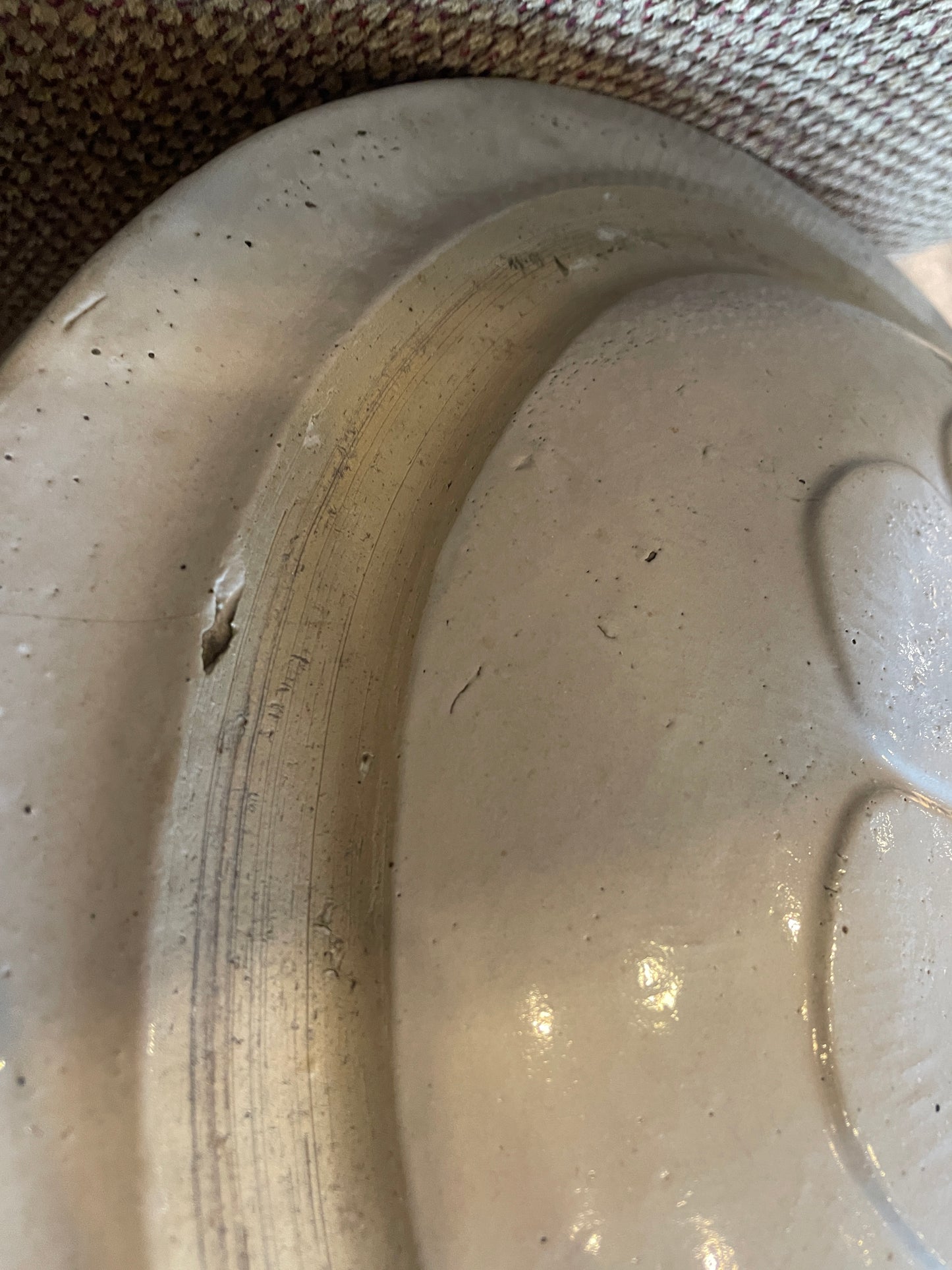Redwing 12 gallon Crock with Tulip Top, missing bail (0JL02U)