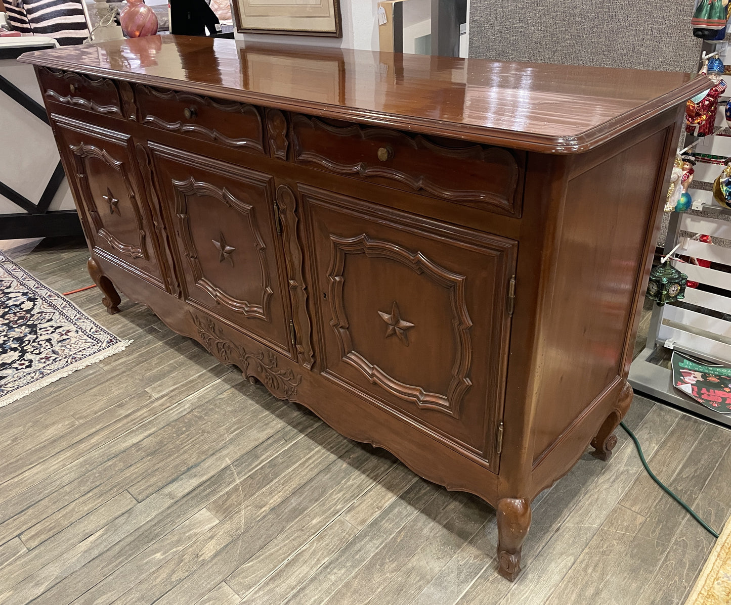 Antique French Provincial Buffet (0J4001)