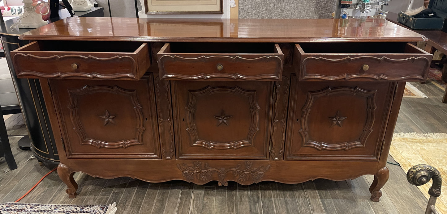 Antique French Provincial Buffet (0J4001)