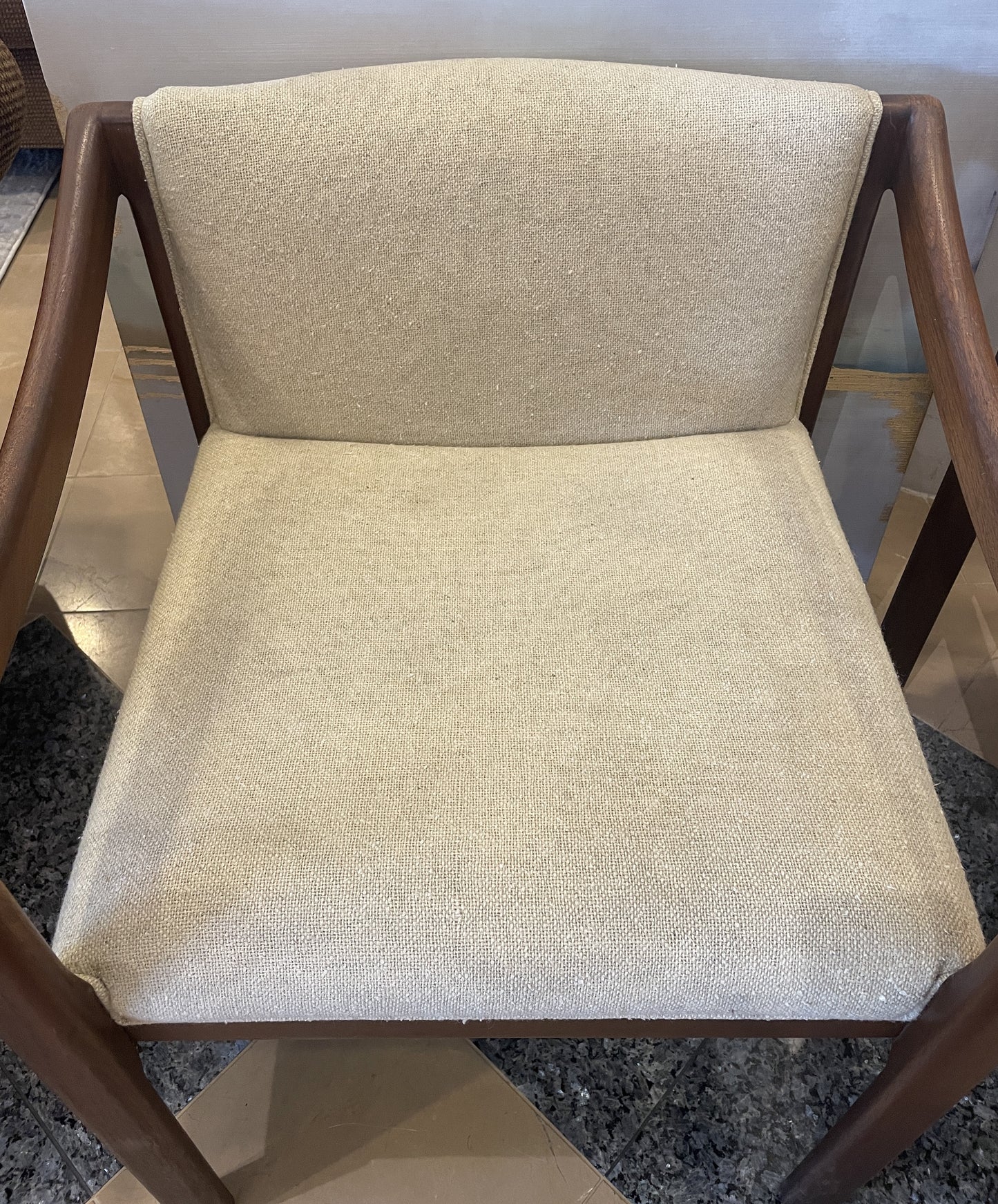 Jules Heumann for Metropolitan Furniture Company Mid Century Chairs, a pair AS IS (0JL030)