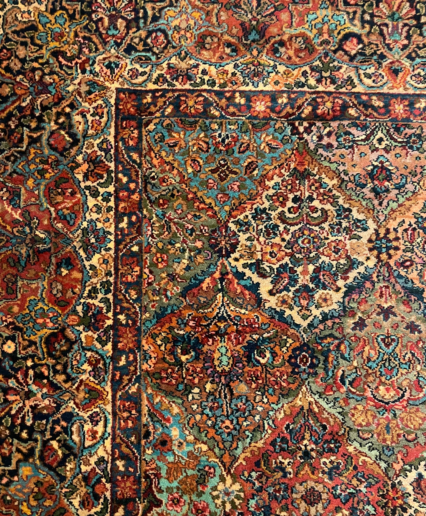 Karastan Jewel Kerman Machine Made Rug (Approx. 8'8x12'1) (0MW002)