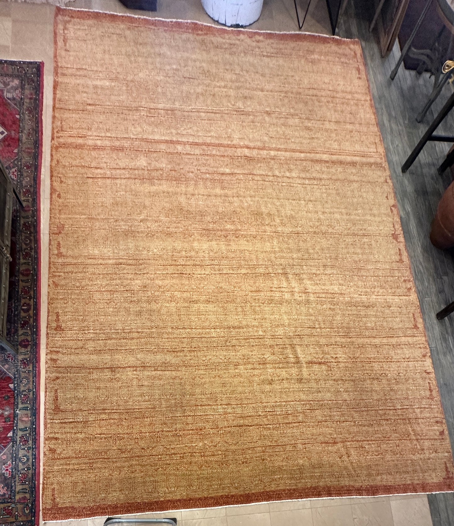 Oscar Isberian Hand Knotted Indian Rug (Approx. 14'4x9'9) (0N6001)